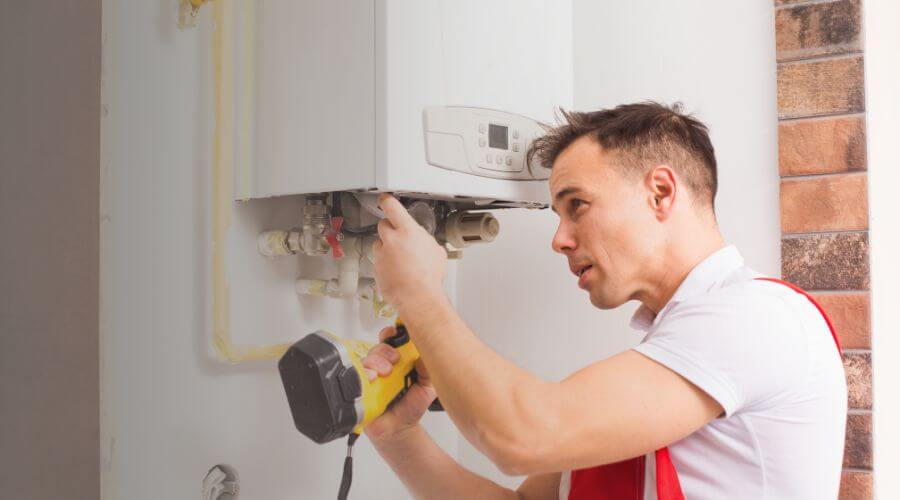 Professional water heater repair in Waltonville, IL